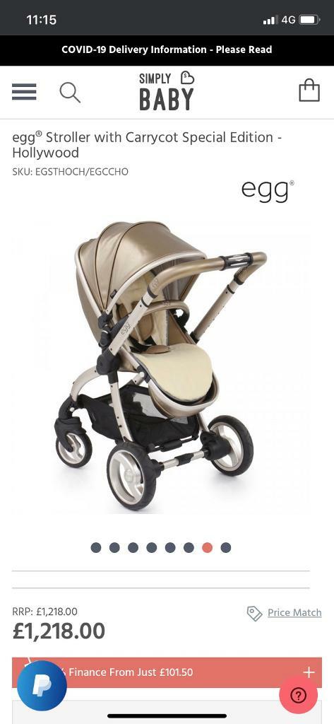 gumtree egg pram